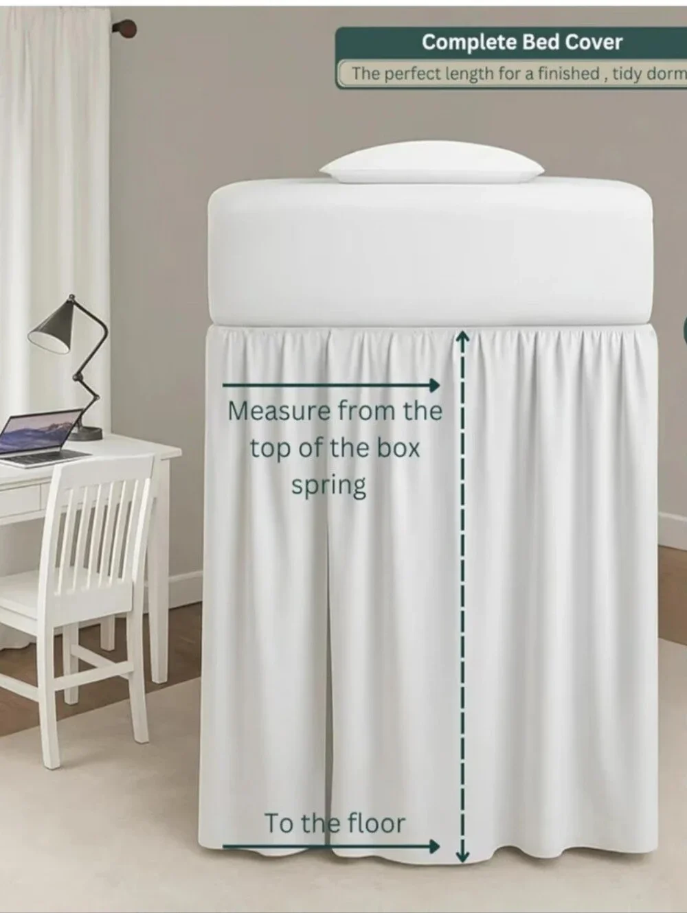 Dorm Bed Skirt 32